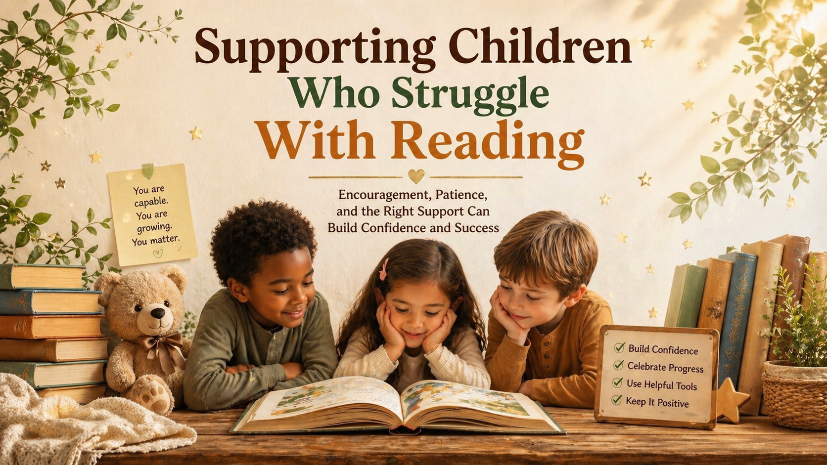Supporting Children Who Struggle With Reading